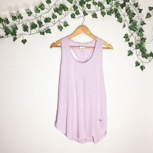 PINK Twisted Racerback Tank Top